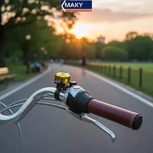 MAKY Đi Xe Đạp An Toàn Chuông Xe Đạp 1 5 Chiếc Xe Đạp Tay Lái Sừng Vòng Bền Cho Đường Núi Trẻ Em Xe Đạp VN