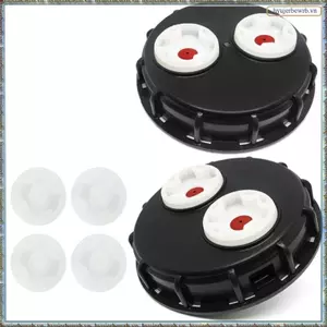 Nắp IBC, Nắp thông hơi bể nước IBC 163 mm, Gói 2 phụ kiện bể IBC, Hộp đựng mông mưa cho bể nước 1000 L