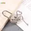 < Honeyba > 1 Bộ Hình Trái Tim Padlo Mini Hành Lý Phần Cứng Los Có Chìa Khóa Lo Cho Du Lịch Cưới Hộp Trang Sức Nhật Ký Sách Vali Đẹp
