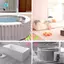 Giá đỡ điện thoại kẹp, Bàn khay có thể điều chỉnh, Giá đỡ cốc bể bơi, cho bể bơi bơm hơi ngoài trời dành cho người lớn
