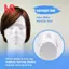 Nam Tóc Giả Hiển Thị Thẩm Mỹ Đầu Mannequin Đứng Mẫu Bọt Trắng