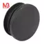 Nhựa đen 35mm Dia Blanking End Caps Ống tròn Chèn 5 chiếc