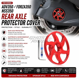 DÀNH CHO XE HONDA ADV350 FORZA350 NSS350 Trục Sau Bao Bánh Sau Trục Bảo Vệ Tay Xoay Trục Nắp CNC Phụ Kiện Xe Máy