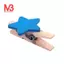 Thẻ Ảnh Kẹp Quần Áo Chốt Ngôi Sao Thủ Công Kẹp Gỗ Mini 50 Chiếc Màu Xanh Dương