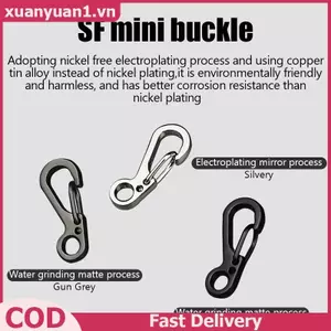 XUAN Mini Bule Classic And Simple Mini Spring Bule Qui Treo Móc Khóa Móc Khóa Edc Thiết Bị VN