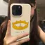 Ốp Điện Thoại My Crown Painting QYJS Thích Hợp Cho IPhone 11 17 AIR 16 E 15 14 13 ProMax 7 8 PLUS XR XSMAX 12 PRO Vỏ Cứng Vỏ Bảo Vệ Bóng