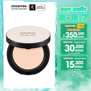 Phấn phủ che phủ lỗ chân lông dạng nén innisfree Pore Blur Pact 12.5g