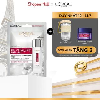Mặt nạ dưỡng chất Revitalift Crystal MicroEssence Treatment Mask L'Oreal Paris 25g
