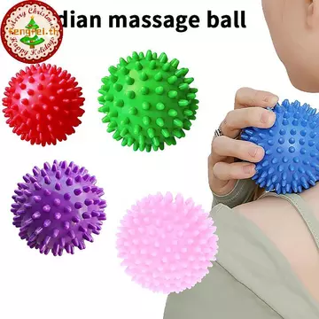 FENGFEI Massage Bóng Spiky 7cm 9cm Huấn Luyện Đau Cơ Massage Căng Thẳng Thư Giãn Bấm huyệt Massage Myofascial Bóng Yoga Bóng Massage Dụng Cụ