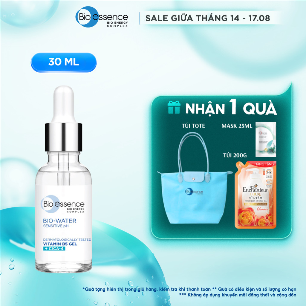 Tinh Chất Dưỡng Ẩm Vitamin B5 Bio Essence 30Ml