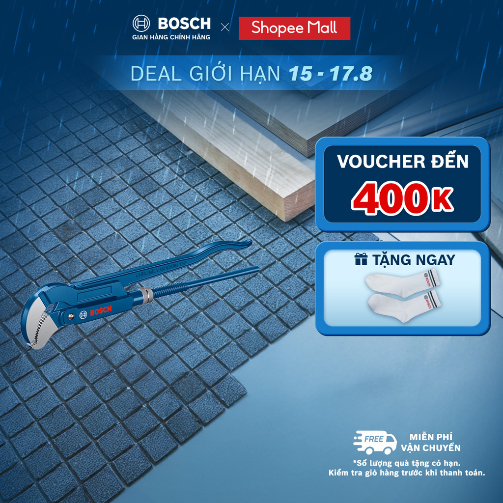 Kềm mỏ quạ góc 45° Bosch 1600A02W3T