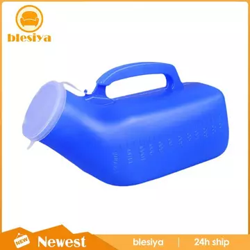 Bình Nước Tiểu Nam, Bình Tiểu Nam Có Nắp Tay Cầm, Nồi Nam Chống Rò Rỉ 1200ml, Nồi Thu Tiểu Cho Người Cao Tuổi Nam