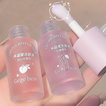 Gogo Bear Lip Essence Oil Lip Oil Dưỡng Ẩm Chống Khô Tẩy Tế Bào Chết Phai Màu Môi Đường Son Dưỡng Môi Chăm Sóc Môi