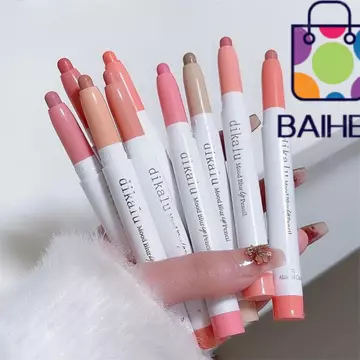 Bút chì son môi đường viền môi BAIHEE, Bút kẻ môi mờ tự nhiên lâu trôi, Trang điểm môi 10 màu chống thấm nước quyến rũ