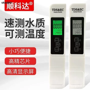 Bút kiểm tra chất lượng nước TDS, Máy kiểm tra chất lượng nước uống gia đình, Thiết bị kiểm tra chất lượng nước uống có độ chính xác cao, Bút kiểm tra lọc nước, Máy kiểm tra chất lượng nước.