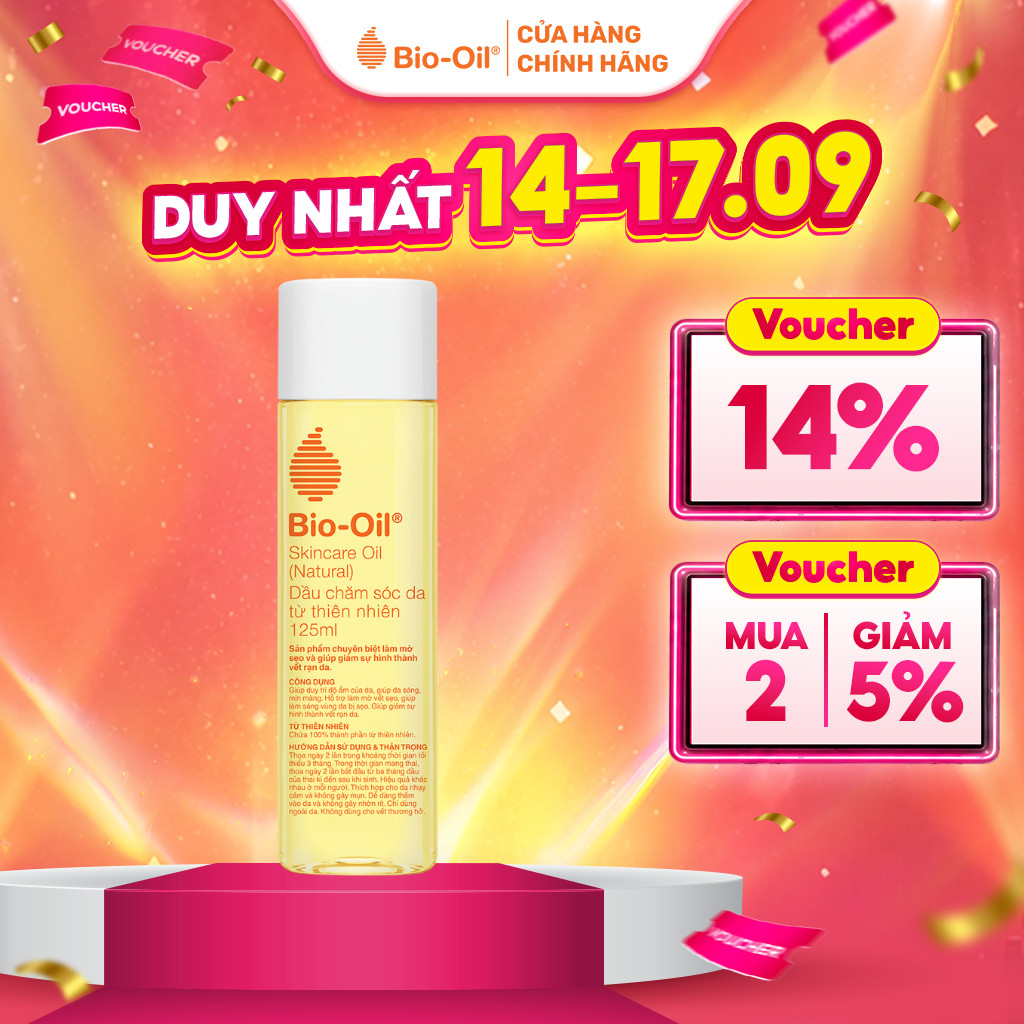 Dầu chăm sóc da từ Thiên Nhiên BIO-OIL SKINCARE OIL (NATURAL) 125ML