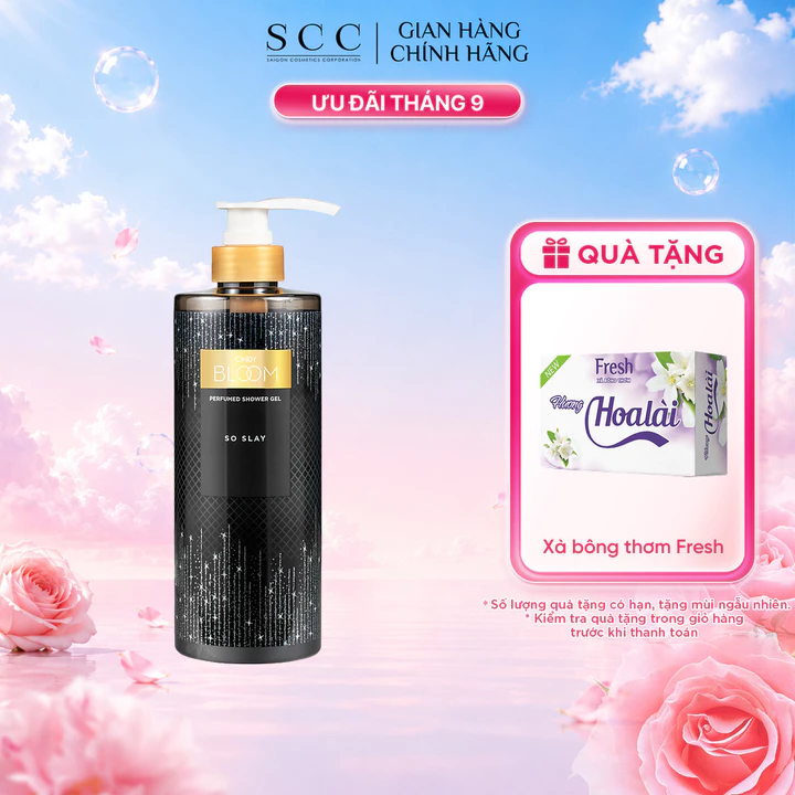Sữa Tắm Nước Hoa CINDY BLOOM So Slay Hương Cuốn Hút, Thanh Lịch 640g