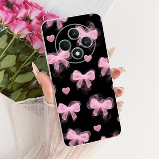 Dành Cho OPPO Reno 12F 4G 5G Vỏ Reno 12 FS CPH2637 CPH2687 Vỏ Silicon Mềm Hoa Bướm Thời Trang Cho OPPO F27 Vỏ Điện Thoại