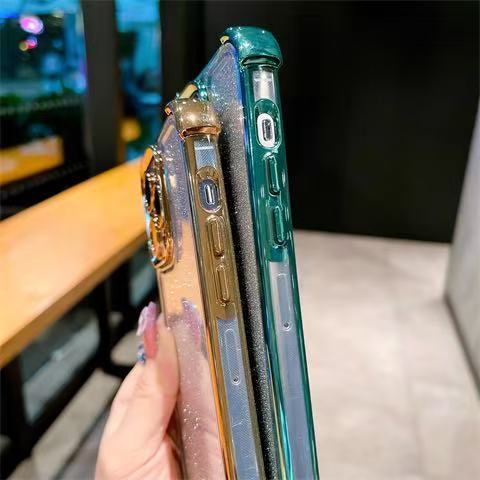 Dành Cho Honor Magic6 Magic5 Magic4 Magic 6 5 4 Pro Ốp Điện Thoại Bao Gồm Tất Cả Chống Rơi Túi Khí Và Gương Bảo Vệ Cao Cấp Bột Lấp Lánh