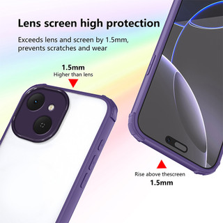 Tecno Spark 40C KM4k SPARK40C Đệm khí bốn góc trong suốt cao cấp bảo vệ vỏ mềm chống sốc Vỏ điện thoại