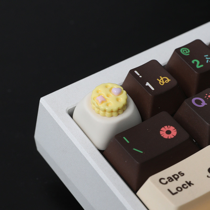 Keycap Bánh Quy Trái Tim Ngôi Sao Sweet Dessert Series | KCAP - World of keycaps