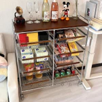 Xe Đẩy Đa Năng Nhà Bếp - Kệ Đựng Đồ Di Động Đa Tầng, Khung Thép Chắc Chắn, Bánh Xe Xoay 360°, Tiện Lợi & Thiết Thực — ảnh 1