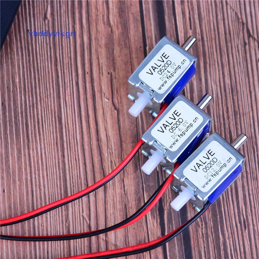 VHDD 6 / 12 / 24V thường đóng van điện từ N / C cho van khí VN