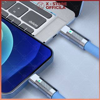 Cáp sạc nhanh PD 27W C to LN cho lp, dây silicon mềm, đầu kim loại, sạc cho điện thoại, máy tính - DSSB120W