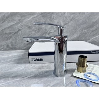【 KOHLER 】Vòi bạc cho phòng tắm và bếp, vòi nóng lạnh hoàn toàn bằng đồng, vòi chậu rửa, vòi tắm, bộ vòi bằng thép không