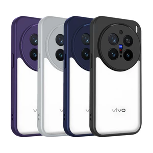 Ốp lưng Vivo X200 Pro Vỏ trong suốt mờ thời trang cho Vivo X200 Pro 5G Vỏ điện thoại