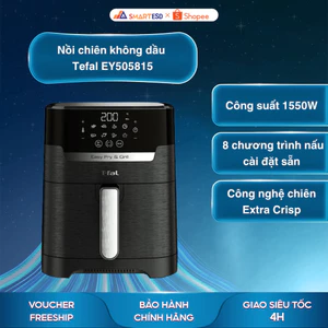 Nồi chiên không dầu Tefal EY505815 4.2 lít - Công suất 1550W - Bảo hành chính hãng 24 tháng