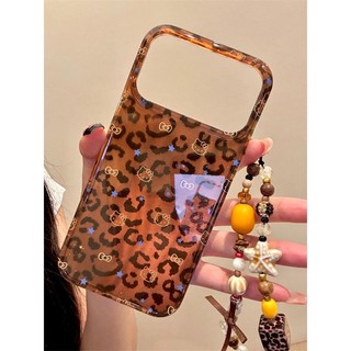 Ốp Điện Thoại Di Động Retro Leopard Star Cao Cấp Cho iPhone17 16 15 14 13 Pro Max Chống Sốc Bảo Vệ Camera Ốp Lưng Cứng Chống Rơi