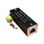 Btsg Bộ dây RJ45 kim loại màu đen có dây nối đất cho tủ Gigabit Giá cáp Dây và hướng dẫn cáp Rout