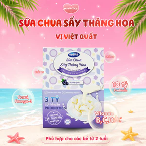 Sữa Chua Sấy Khô YoBite Healthy 30Gr Vị Việt Quất - Bổ Sung Lợi Khuẩn Probiotics - Hỗ Trợ Tiêu Hóa