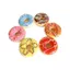 THEGIRL8B Donut Bánh Mì Bóp Đồ Chơi, Bánh rán PU nhân tạo mềm Đồ chơi phục hồi chậm, Đồ chơi mới lạ Phục hồi chậm Thực phẩm giả Bánh rán mềm Đồ chơi Squishy Đạo cụ chụp ảnh