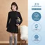 Đầm Cổ Leo Chân Xếp Ly 1F10.2509W. Đầm Mini Dress Ôm Dáng, Đầm Nữ Công Sở Dự Tiệc, Đầm Len Tay Dài Thu Đông JM