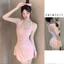 IAYW Đồ Bơi Nữ Một Mảnh Sling Màu Trơn Bảo Thủ Mỏng Hơn Nhìn Ôm Cô Gái Ngọt Ngào Nguyên Chất Desire Phong Cách Swimsu