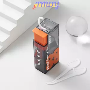 TMOY Hộp Bảo Quản Chỉ Nha Khoa Tự Động Chăm Sóc Vệ Sinh Răng Miệng Hộp Đựng Nha Khoa Di Động Tiện Lợi Với 10 Chiếc Nha Khoa Floss TMOY