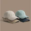 Mũ lưỡi trai nam vành cong cotton 100% thêu chữ màu trơn lưới thoáng khí vintage Nón lưỡi trai thời trang nam nữ