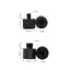 Photoframe 3 / 8 "đến 1 / 4" Nam sang Nữ Ren Vít Gắn Adapter Chân Máy Tấm Vít Gắn VN