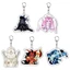 HT3 Cookie Run: Kingdom Shadow Milk Cookie Acrylic Móc Khóa Phiên Bản Q Dễ Thương Trò Chơi Nhân Vật Túi Quyến Rũ TH3
