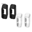 < CarFashion > 2 Chiếc Vòng Giữ Dây Đeo Đồng Hồ Thay Thế Silicon Mềm 18 Mm / 20 Mm Dây Đeo Đồng Hồ Giữ Vòng Giữ Cho Garmin Vivoact