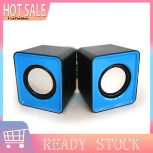 < CarFashion > Loa âm nhạc có dây USB 20 Mini di động cho máy tính để bàn PC
