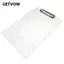 Clipboard GETVOW, Giá đỡ kẹp tài liệu A4 / A5 / B5 / A6, Kẹp dọc / ngang đơn giản Bảng kẹp thực đơn Acrylic Học sinh