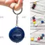 JUIC 2 Chiếc Móc Khóa Băng Đo Có Thể Thu Vào 150cm 60 Inch Mini Centimeter Inch Cuộn Băng