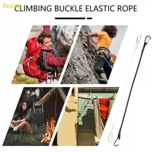 Dây buộc hành lý đàn hồi nhỏ giống như hạt đậu Lắp đặt nhanh Dây Bungee cho người cắm trại Du lịch Người đam mê ngoài trời
