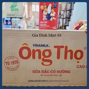 Thùng 24 Hộp Sữa Đặc Có Đường Ông Thọ 380g Dạng Giấy Date Mới Sỉ Lẻ Giá Tốt