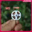 JASMINE 1 Cái 23.5mm 2S-3S 3 Pha Được Sử Dụng 1700KV Mini 1806 Micro Không Chổi Than Động Cơ Tốc Độ Cao Cho RC FPV Quadcopter Động Cơ Máy Bay JASMINE