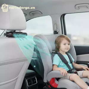 GE Tựa Đầu Ô Tô Gắn Quạt Ổn Định Không Lắc 3 Tốc Độ Có Thể Điều Chỉnh Chạy Bằng USB Luồng Không Khí Mạnh Cho Tất Cả Xe Ô Tô Baseats VN