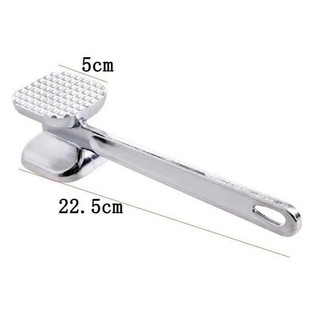 Búa Đập Thịt Dập Gừng Tỏi Kết Cấu 2 Mặt Nhôm Đúc Chống Gỉ Sét Dụng Cụ Xăm Làm Mềm Thịt Thần Tốc Tiện Lợi